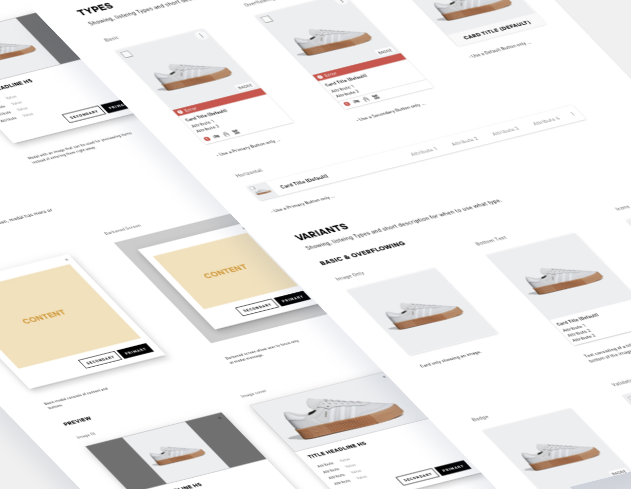 Design approach screens