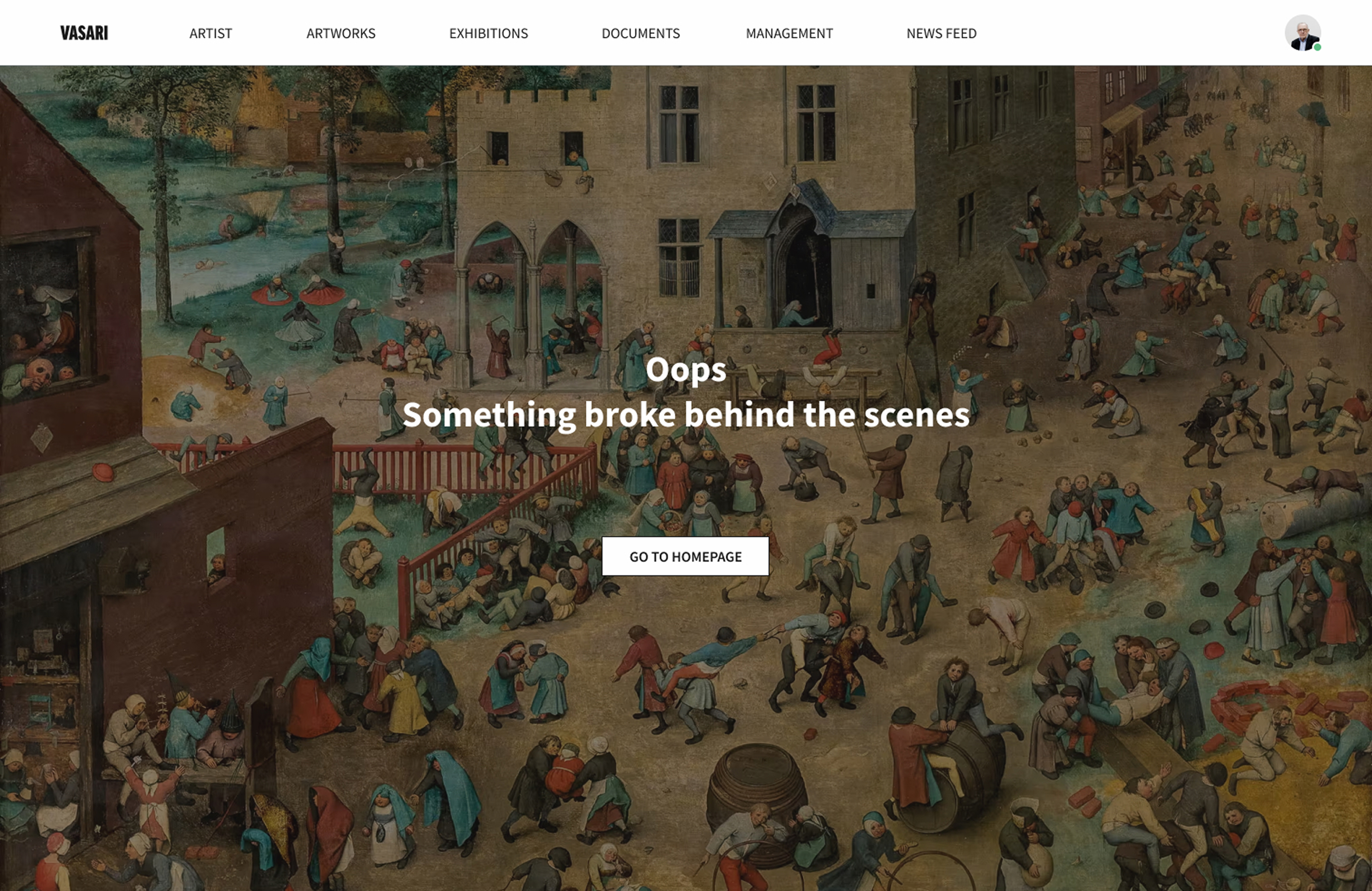 Vasari — artwork spread